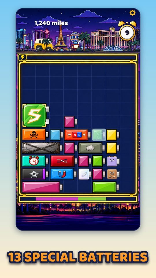 13 special batteries